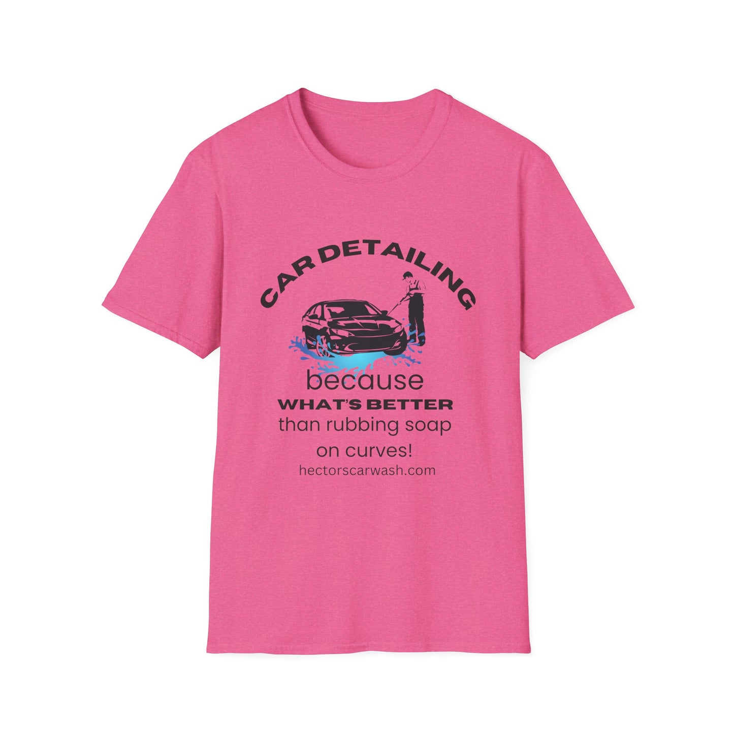 Car Detailing Unisex Softstyle T-Shirt - Perfect Gift for Car Enthusiasts