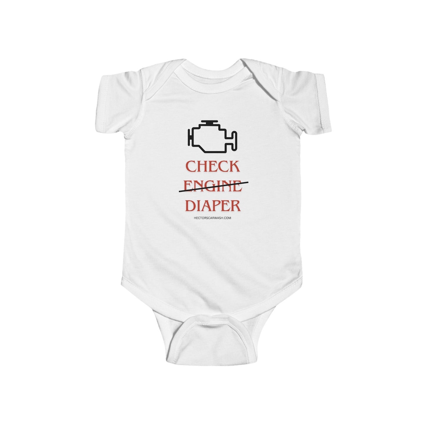 Check Engine - Funny Infant Bodysuit
