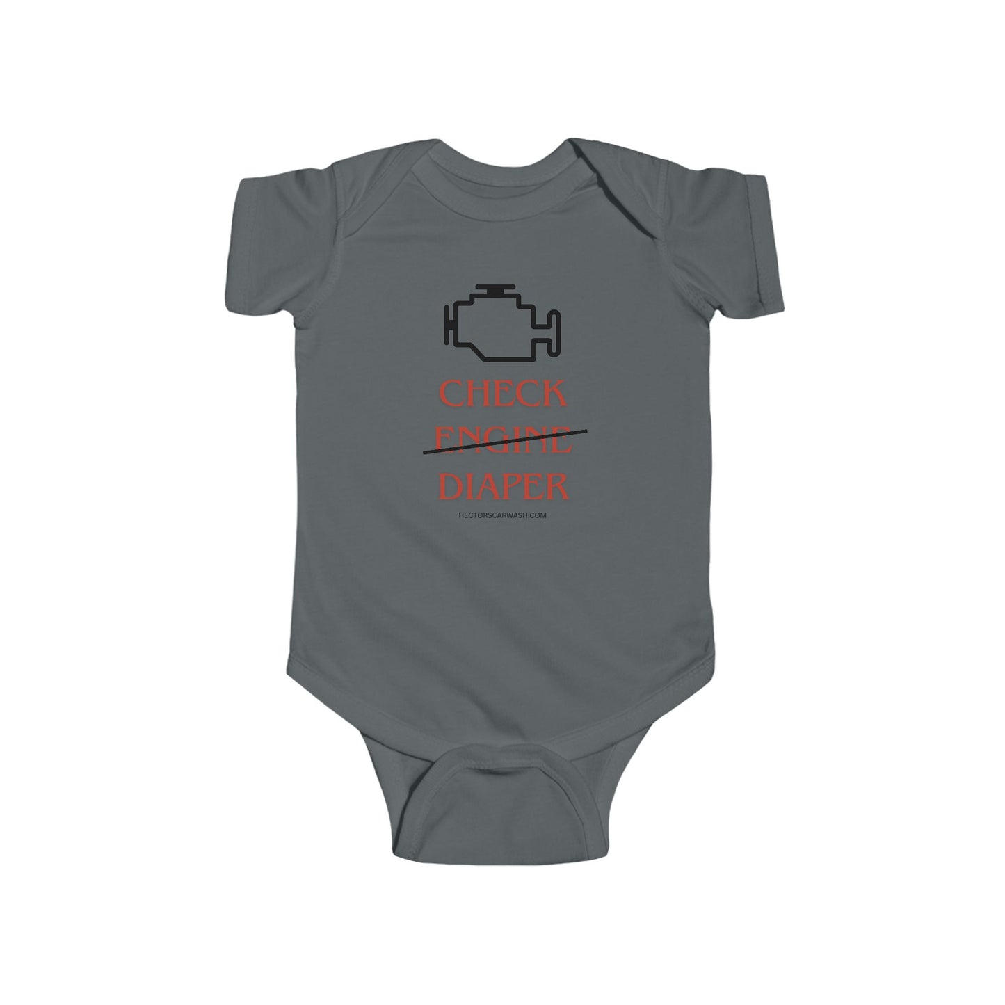 Check Engine - Funny Infant Bodysuit