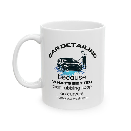 'Car Detailing' Funny Ceramic Mug - Perfect Gift for Coffee Lovers