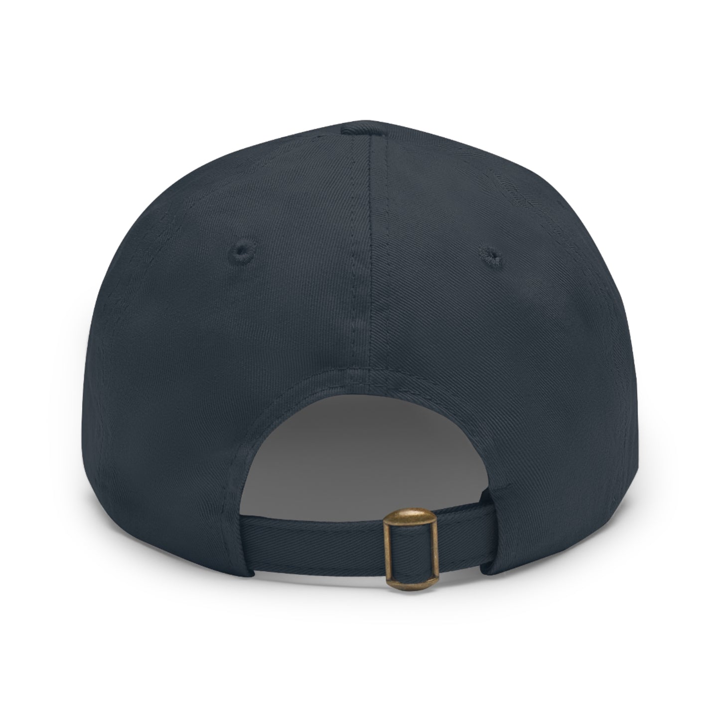 'It's All in the Details' - Stylish Dad Hat with Leather Patch