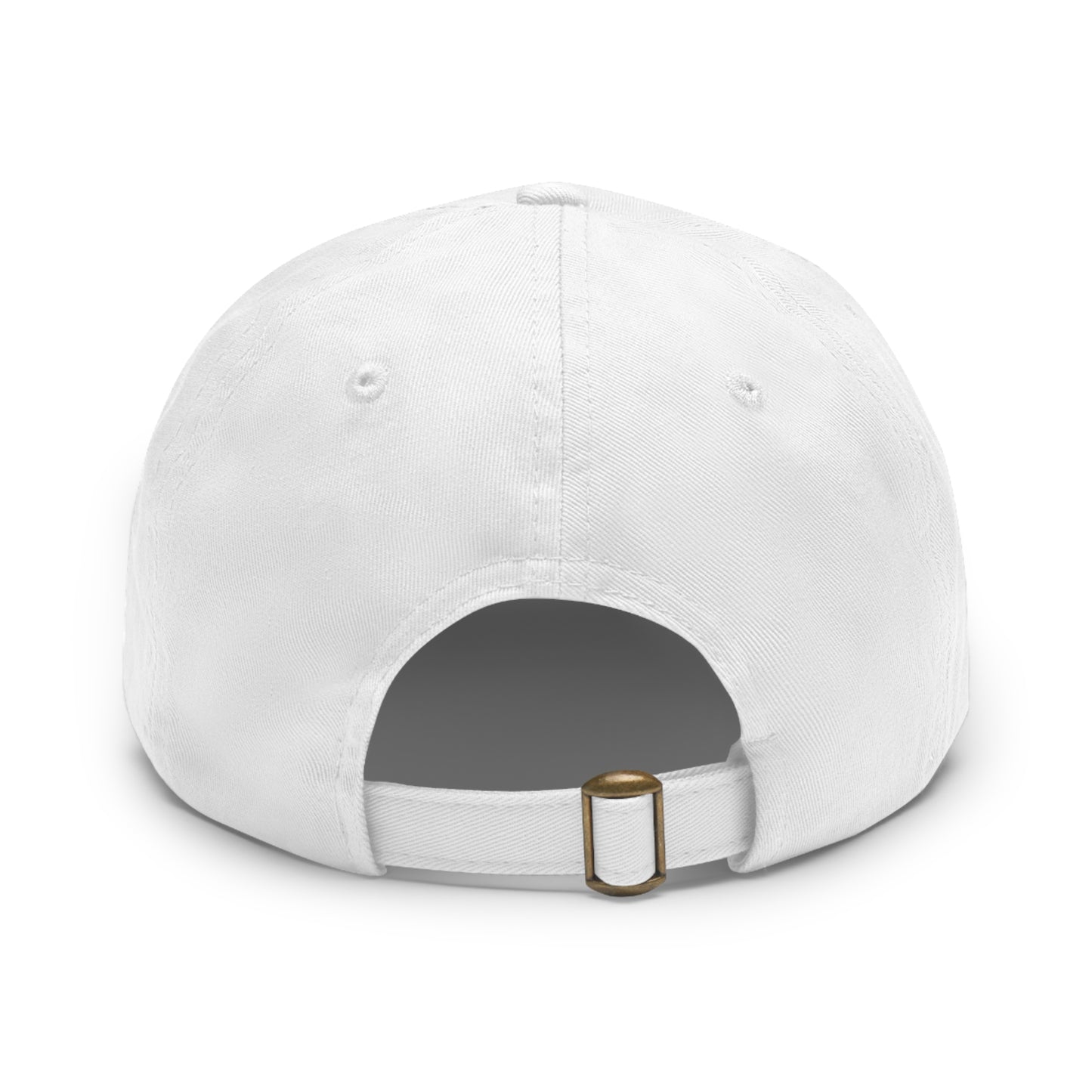'It's All in the Details' - Stylish Dad Hat with Leather Patch