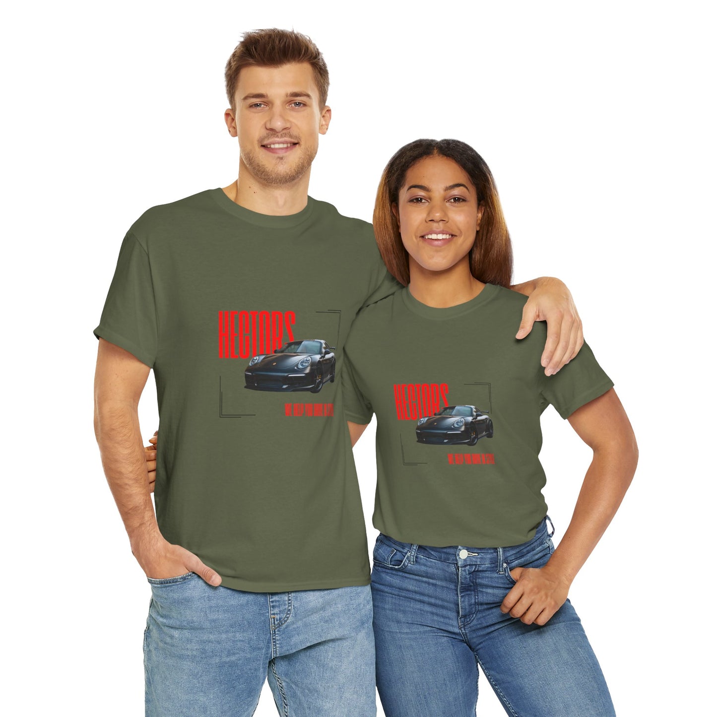 Hector's Car Lover Unisex Heavy Cotton Tee