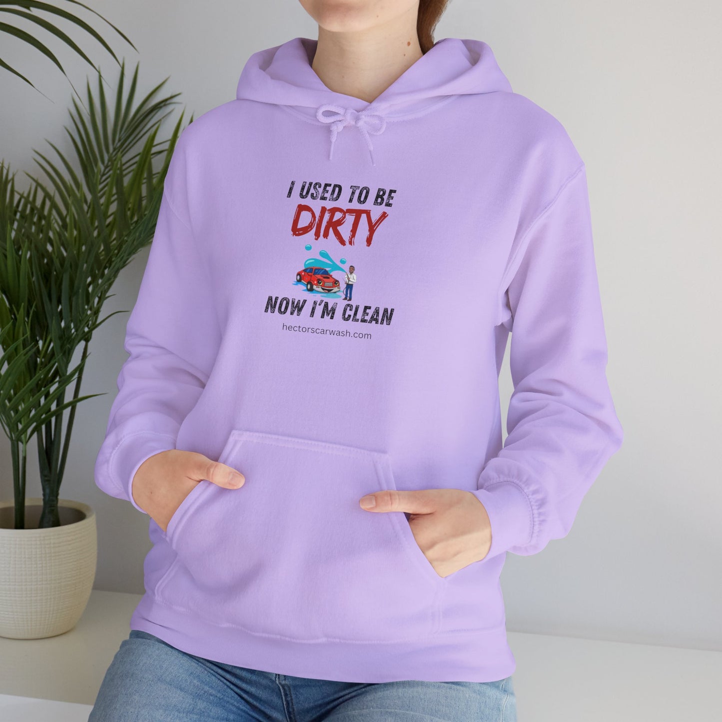 Hectors' 'I Used to Be Dirty Now I'm Clean' Hoodie - Unisex Heavy Blend Sweatshirt