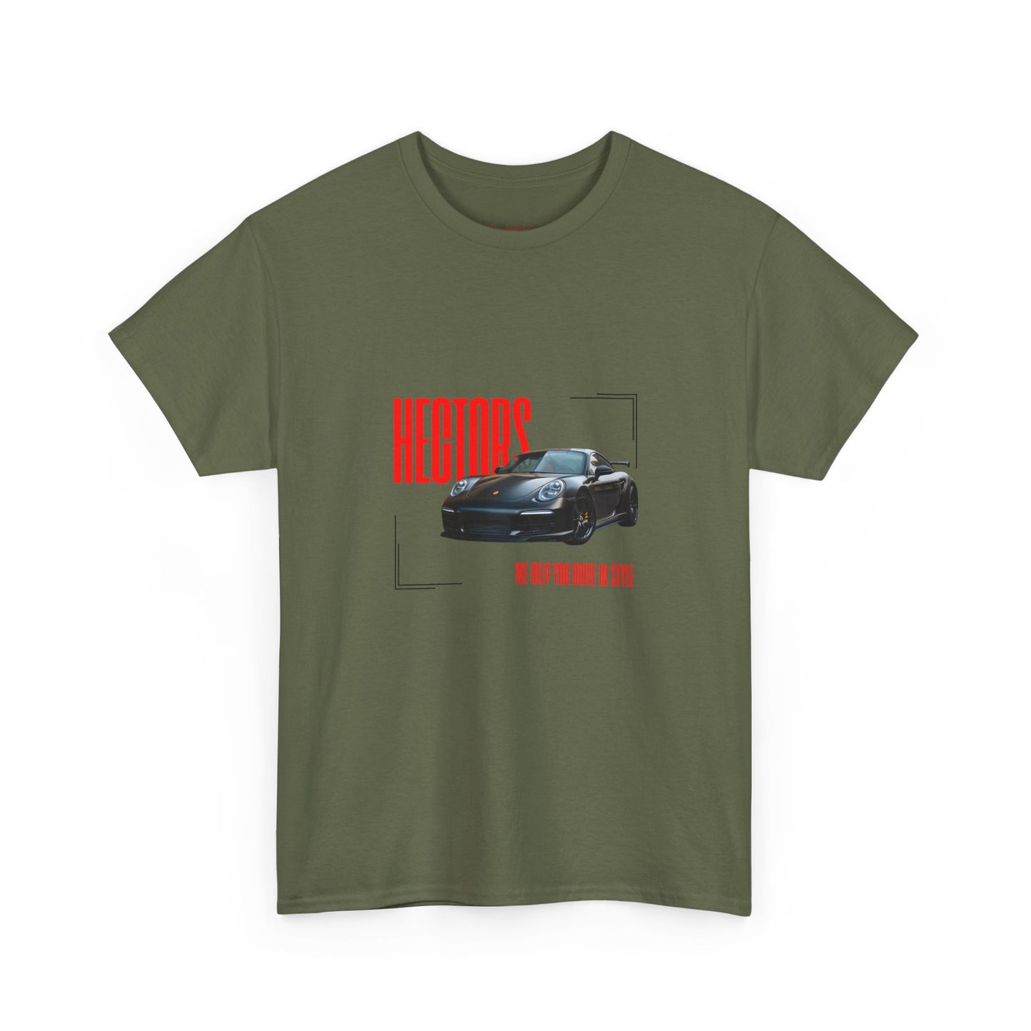 Hector's Car Lover Unisex Heavy Cotton Tee