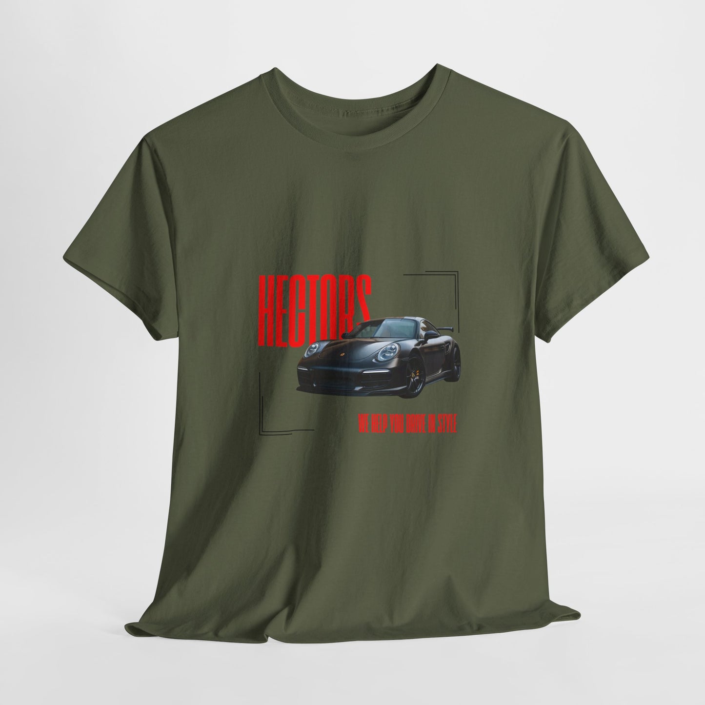 Hector's Car Lover Unisex Heavy Cotton Tee