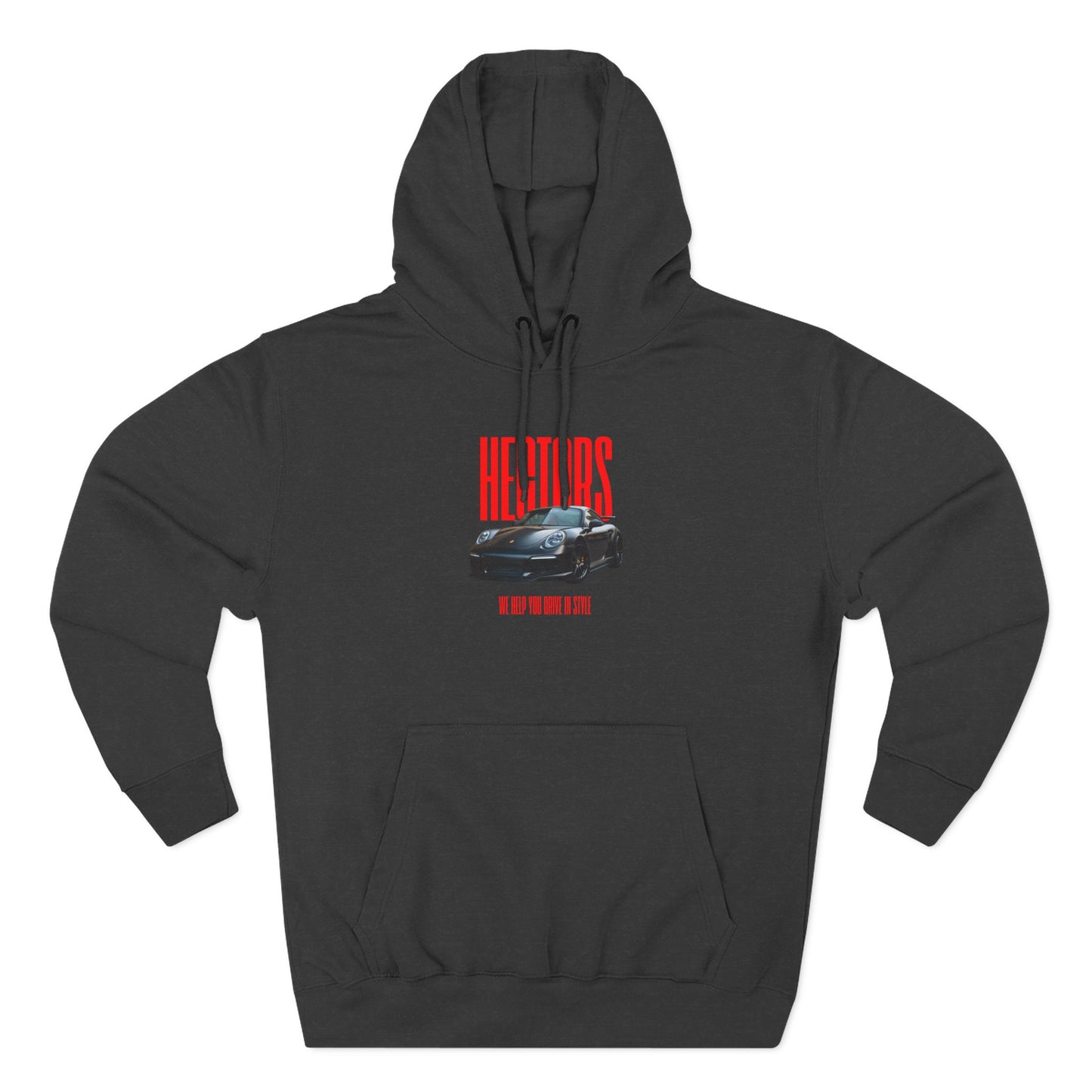 Hector's Graphic Fleece Hoodie - Perfect for Car Enthusiasts