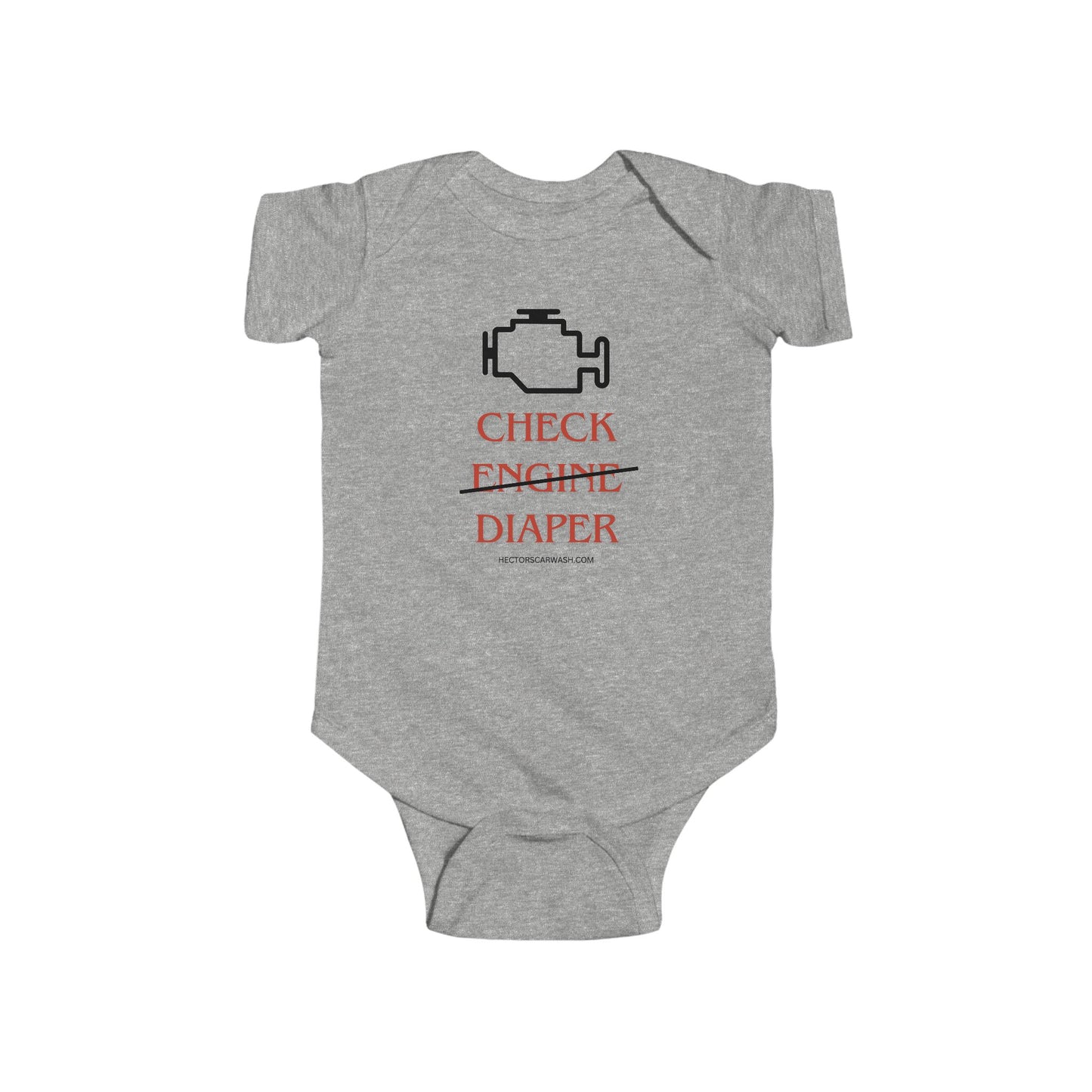 Check Engine - Funny Infant Bodysuit