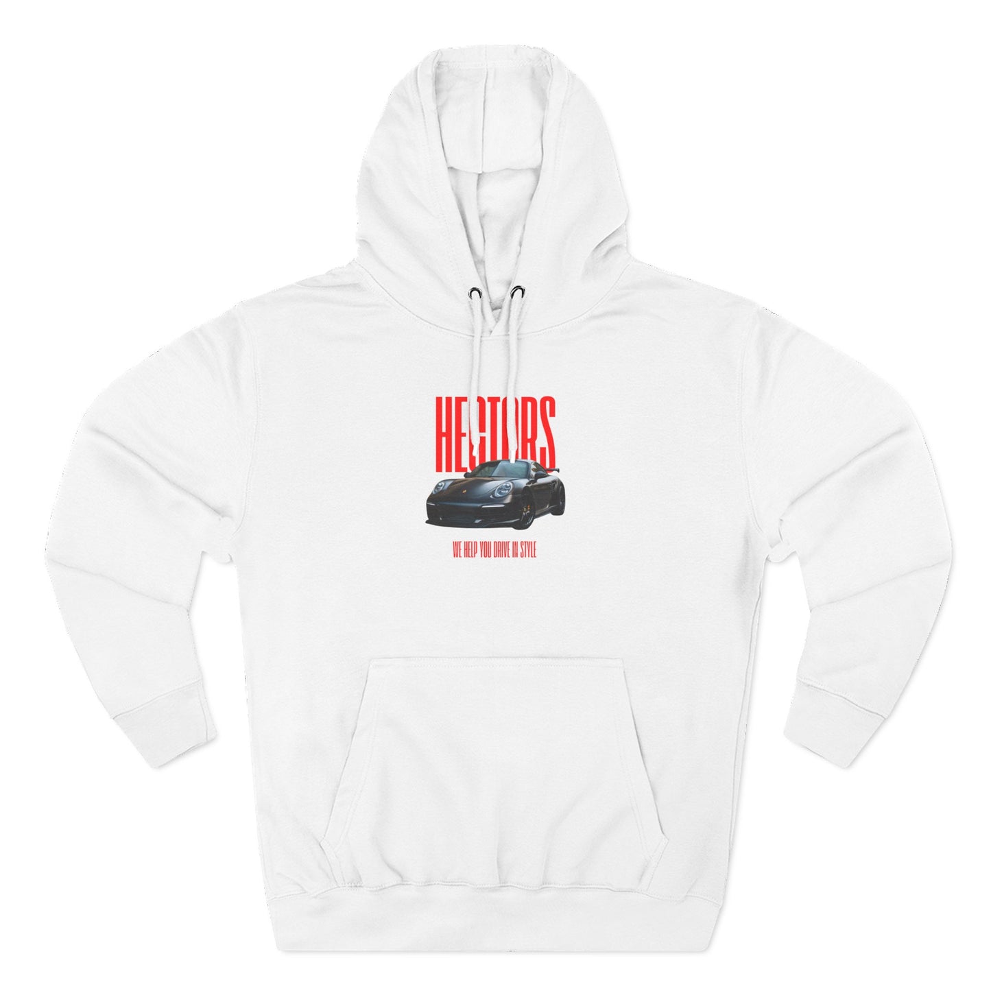 Hector's Graphic Fleece Hoodie - Perfect for Car Enthusiasts