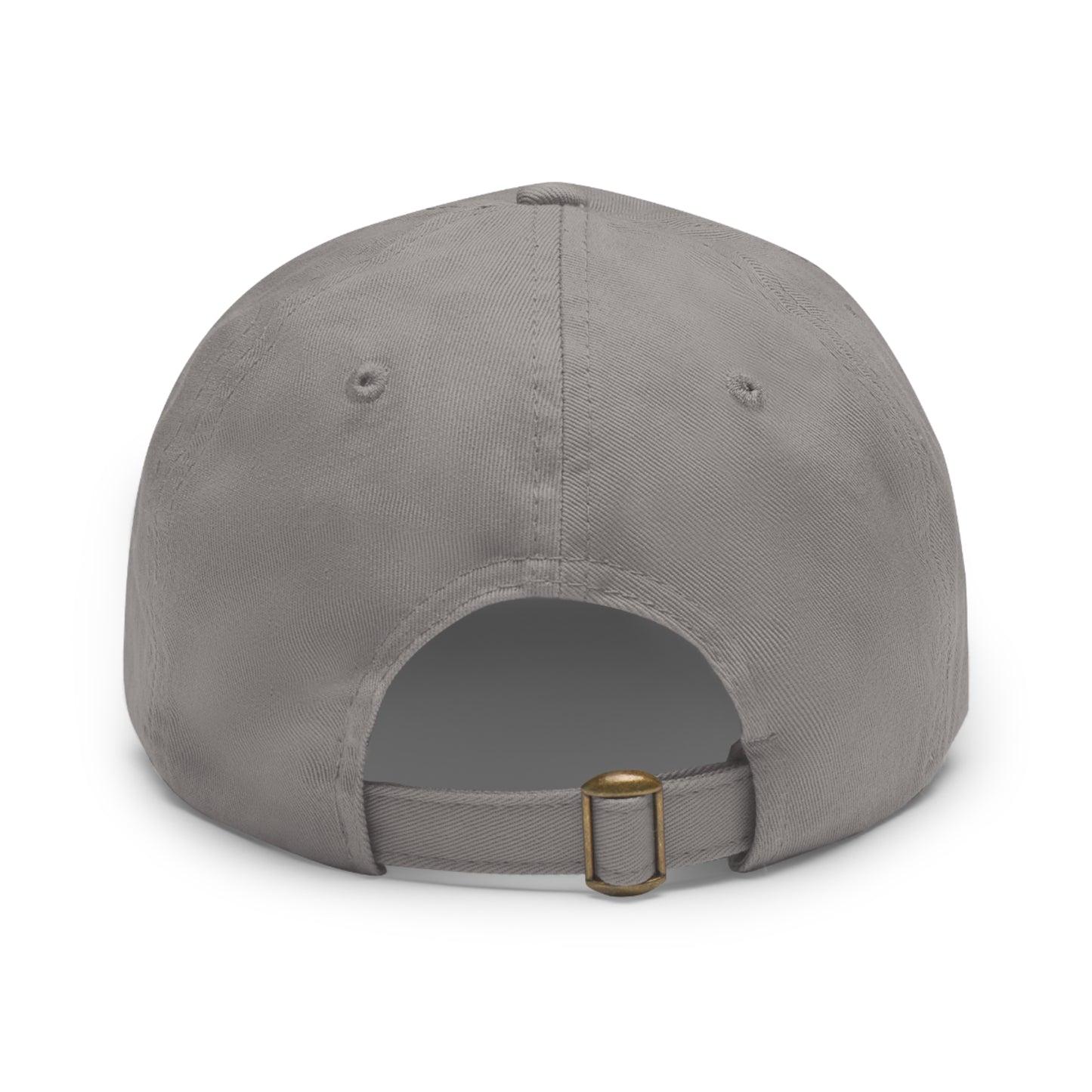 'It's All in the Details' - Stylish Dad Hat with Leather Patch