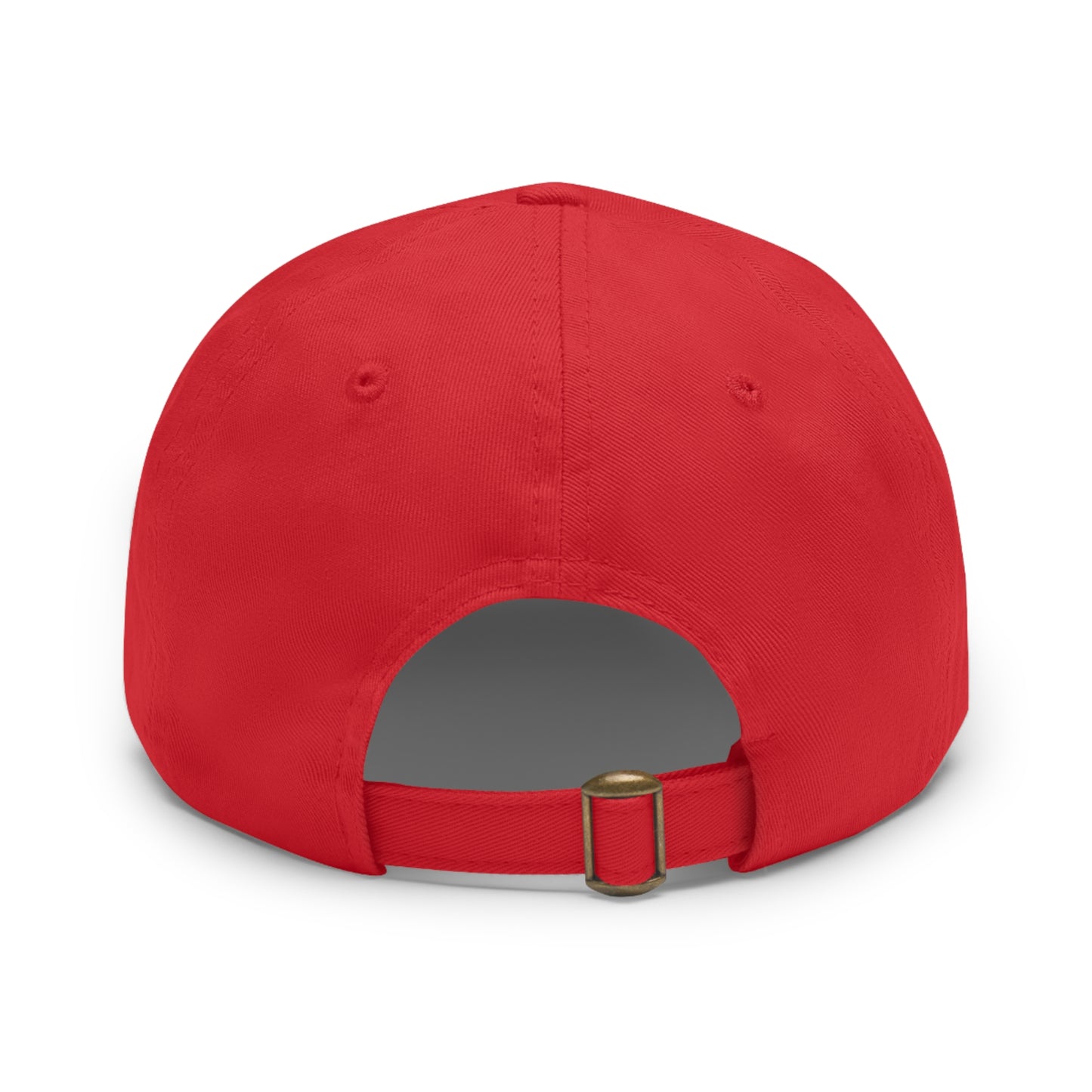 'It's All in the Details' - Stylish Dad Hat with Leather Patch