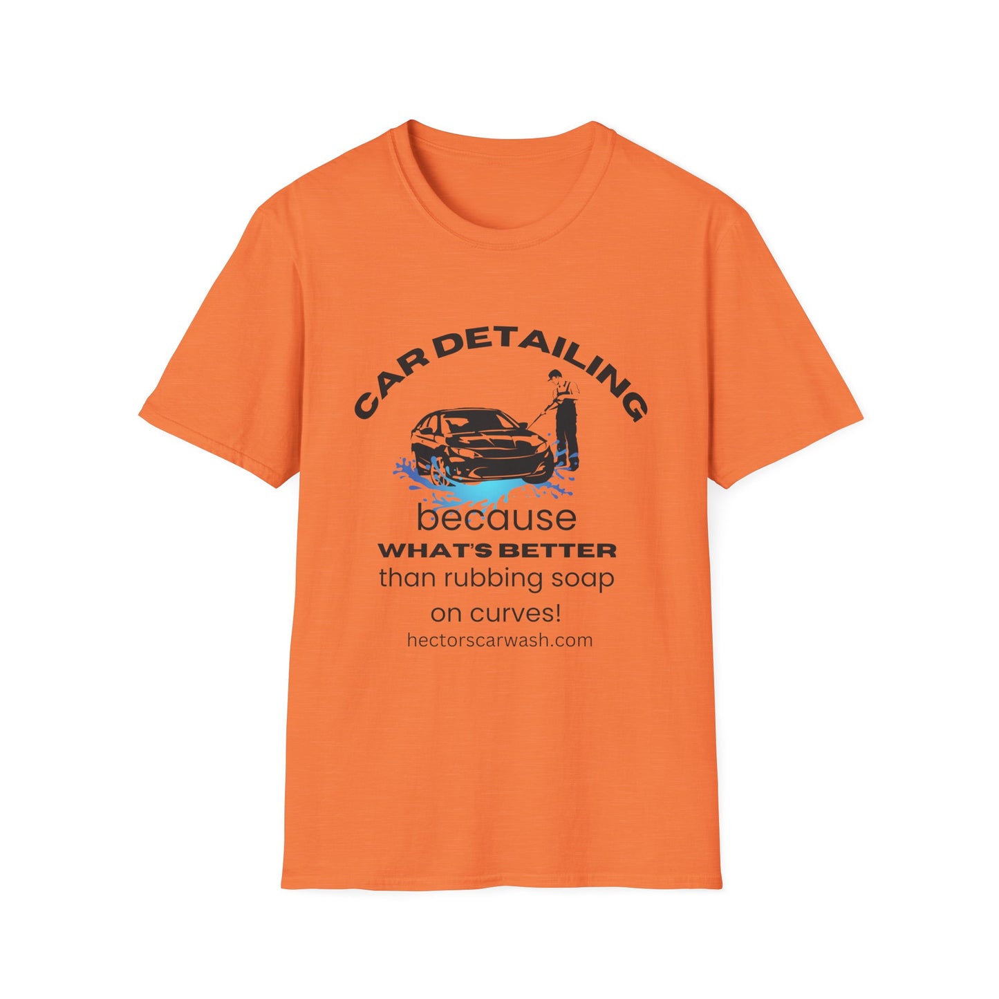 Car Detailing Unisex Softstyle T-Shirt - Perfect Gift for Car Enthusiasts
