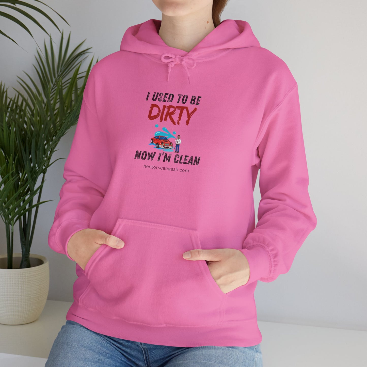 Hectors' 'I Used to Be Dirty Now I'm Clean' Hoodie - Unisex Heavy Blend Sweatshirt