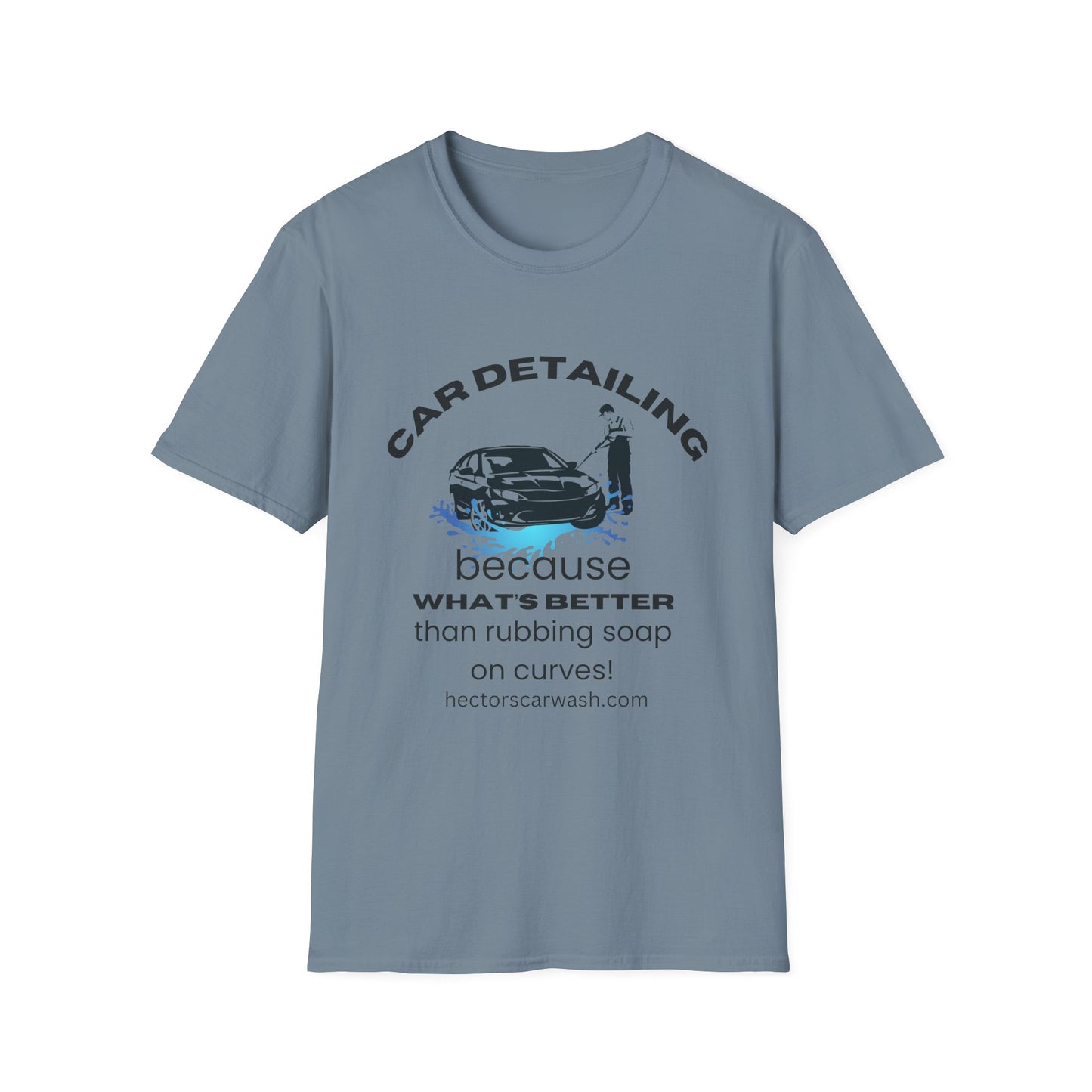 Car Detailing Unisex Softstyle T-Shirt - Perfect Gift for Car Enthusiasts
