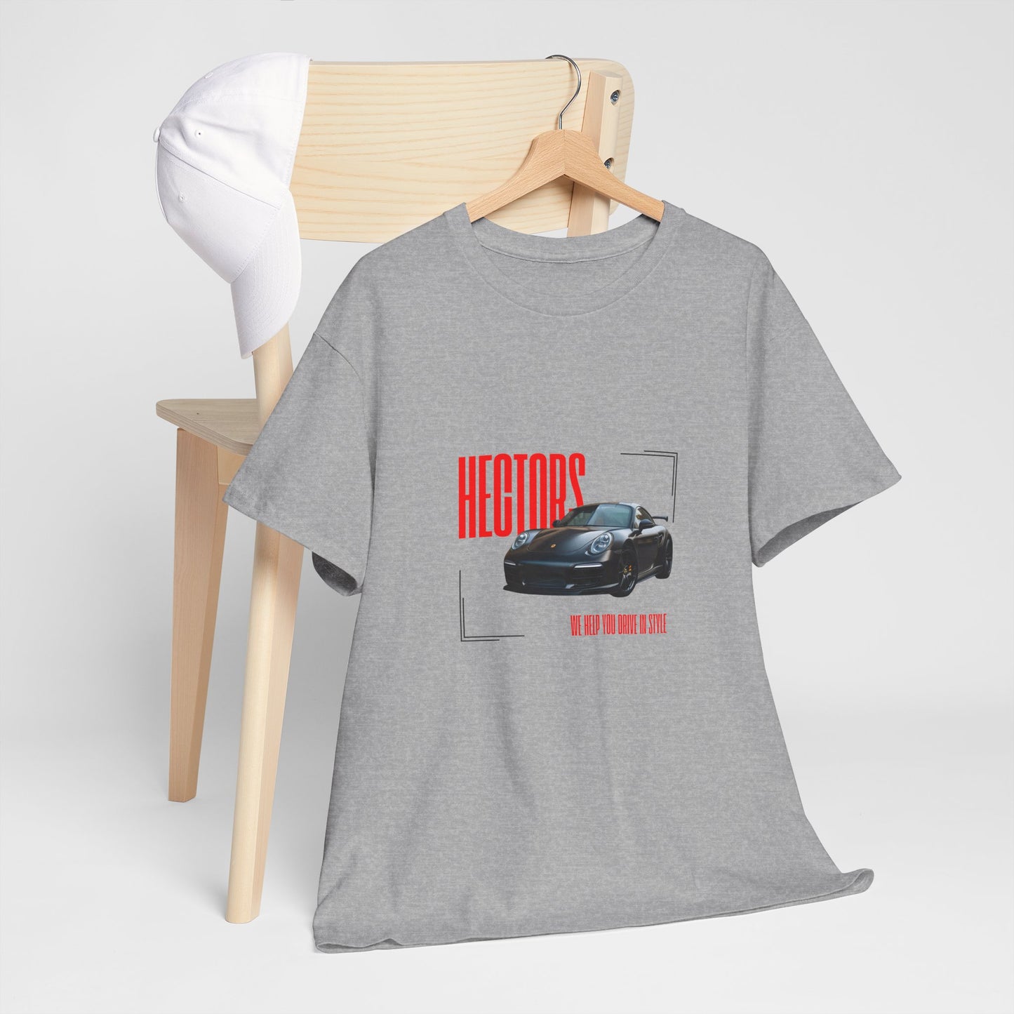 Hector's Car Lover Unisex Heavy Cotton Tee