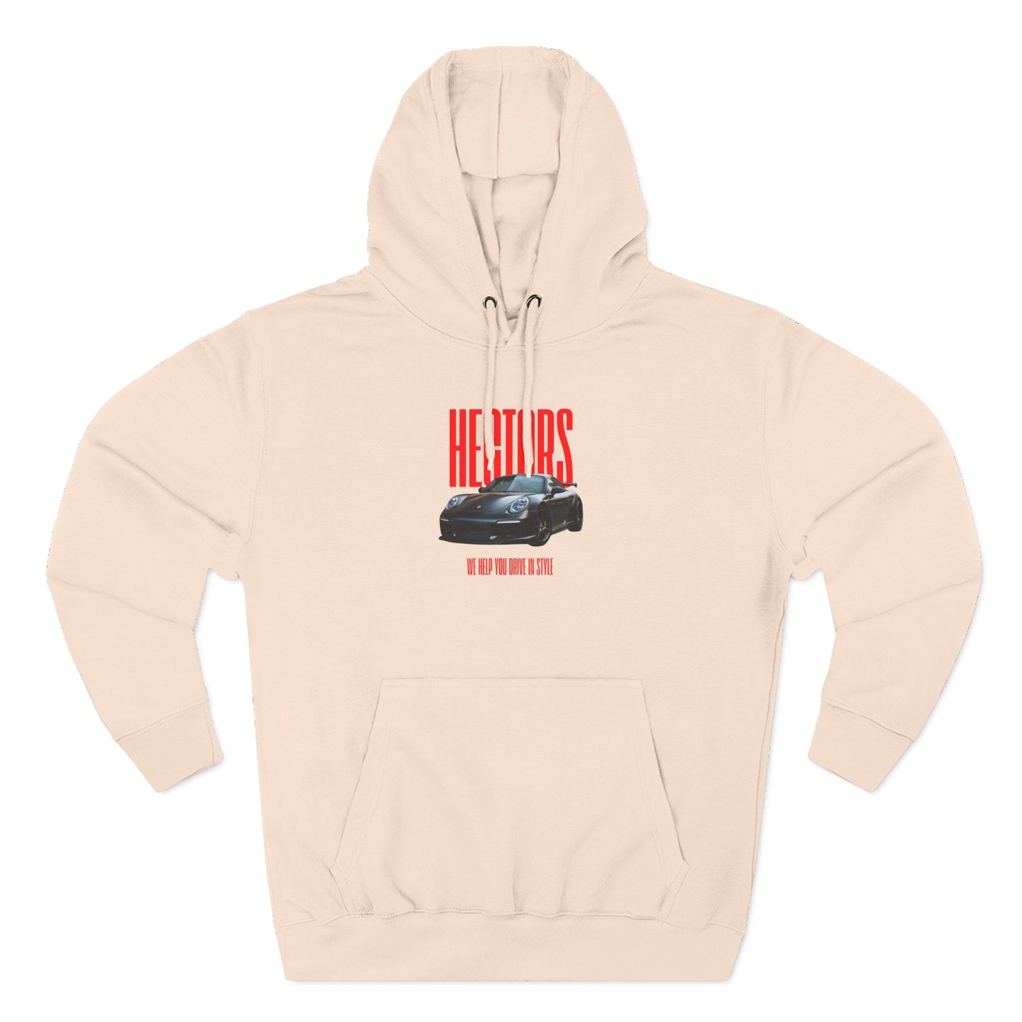 Hector's Graphic Fleece Hoodie - Perfect for Car Enthusiasts
