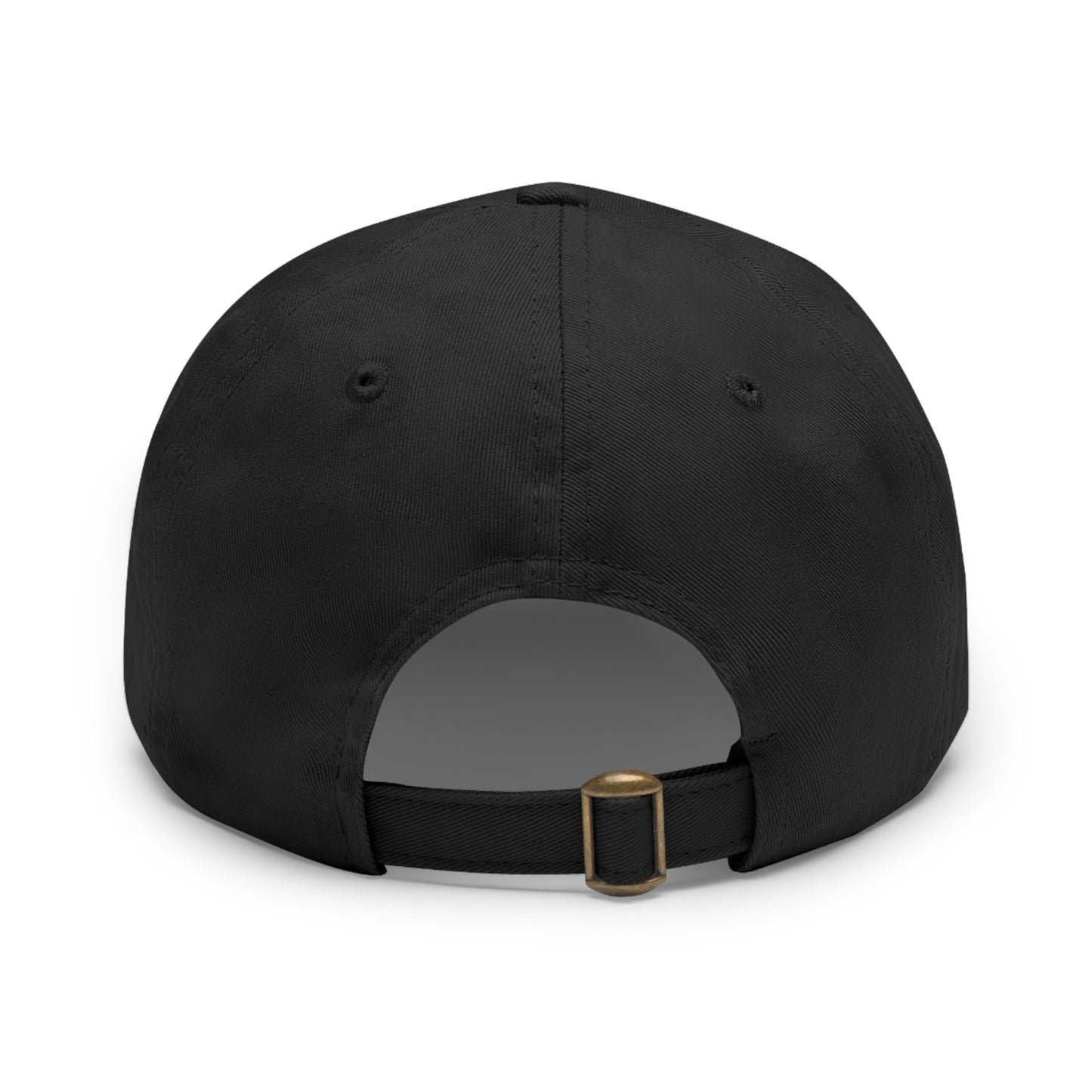 'It's All in the Details' - Stylish Dad Hat with Leather Patch