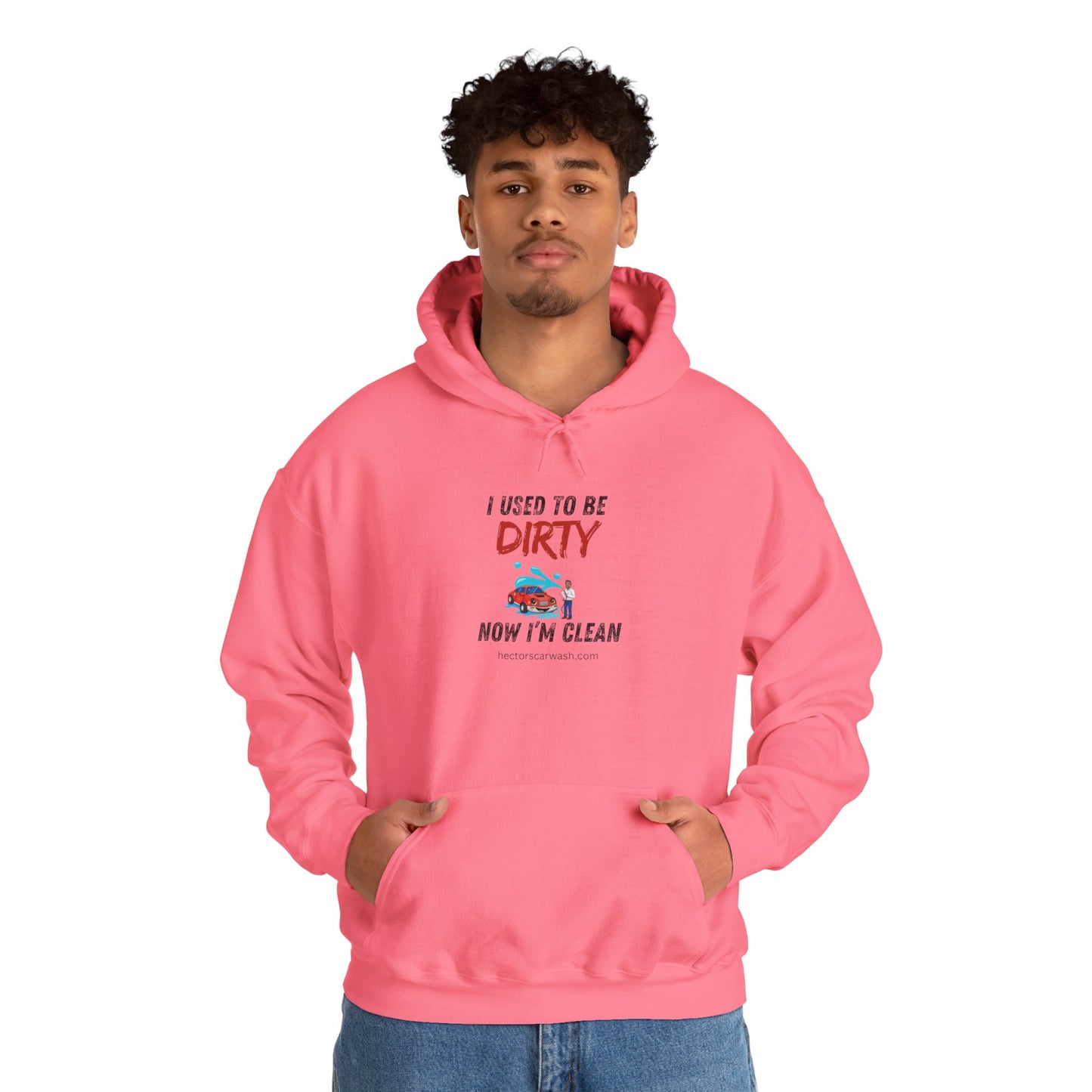 Hectors' 'I Used to Be Dirty Now I'm Clean' Hoodie - Unisex Heavy Blend Sweatshirt