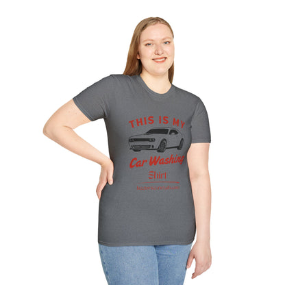 'This Is My Car Washing Shirt' - Funny Car Washing Unisex T-Shirt