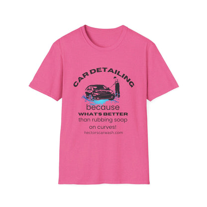 Car Detailing Unisex Softstyle T-Shirt - Perfect Gift for Car Enthusiasts