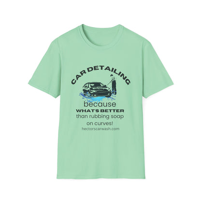 Car Detailing Unisex Softstyle T-Shirt - Perfect Gift for Car Enthusiasts