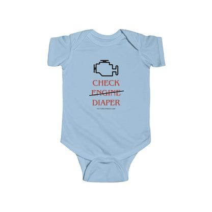 Check Engine - Funny Infant Bodysuit