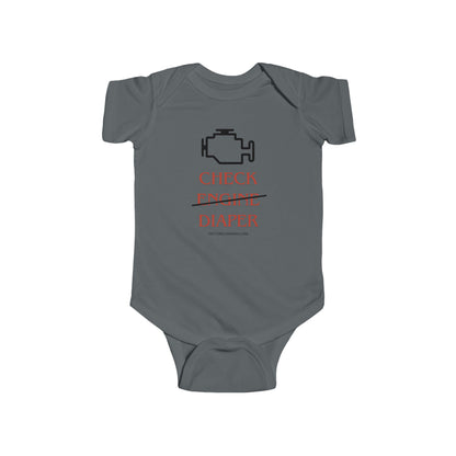 Check Engine - Funny Infant Bodysuit