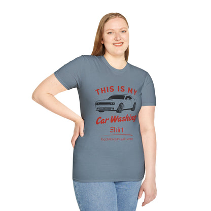 'This Is My Car Washing Shirt' - Funny Car Washing Unisex T-Shirt