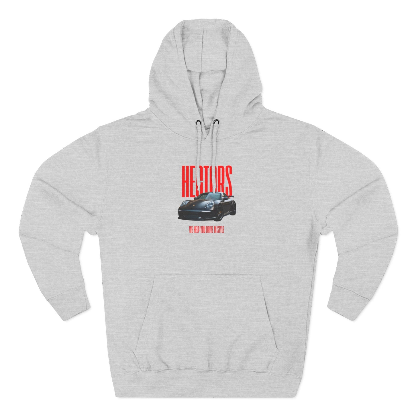 Hector's Graphic Fleece Hoodie - Perfect for Car Enthusiasts