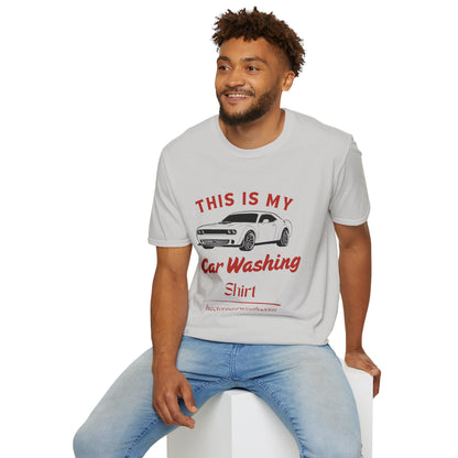 'This Is My Car Washing Shirt' - Funny Car Washing Unisex T-Shirt