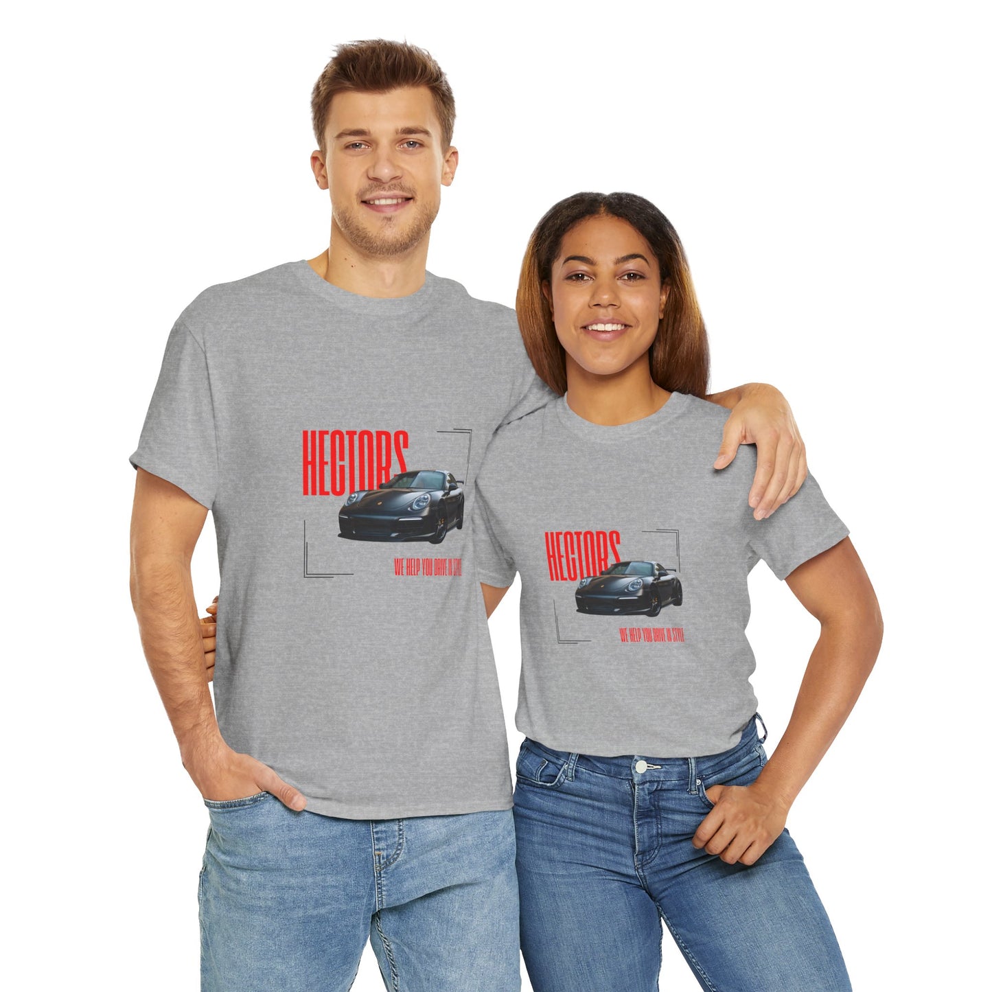Hector's Car Lover Unisex Heavy Cotton Tee