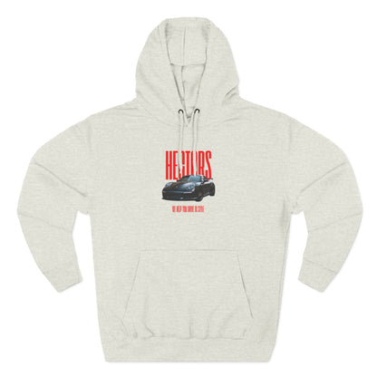 Hector's Graphic Fleece Hoodie - Perfect for Car Enthusiasts