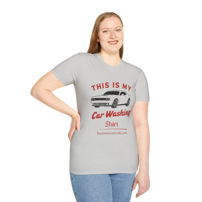'This Is My Car Washing Shirt' - Funny Car Washing Unisex T-Shirt