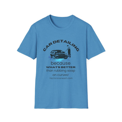 Car Detailing Unisex Softstyle T-Shirt - Perfect Gift for Car Enthusiasts