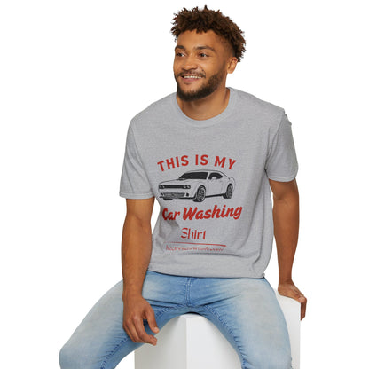 'This Is My Car Washing Shirt' - Funny Car Washing Unisex T-Shirt