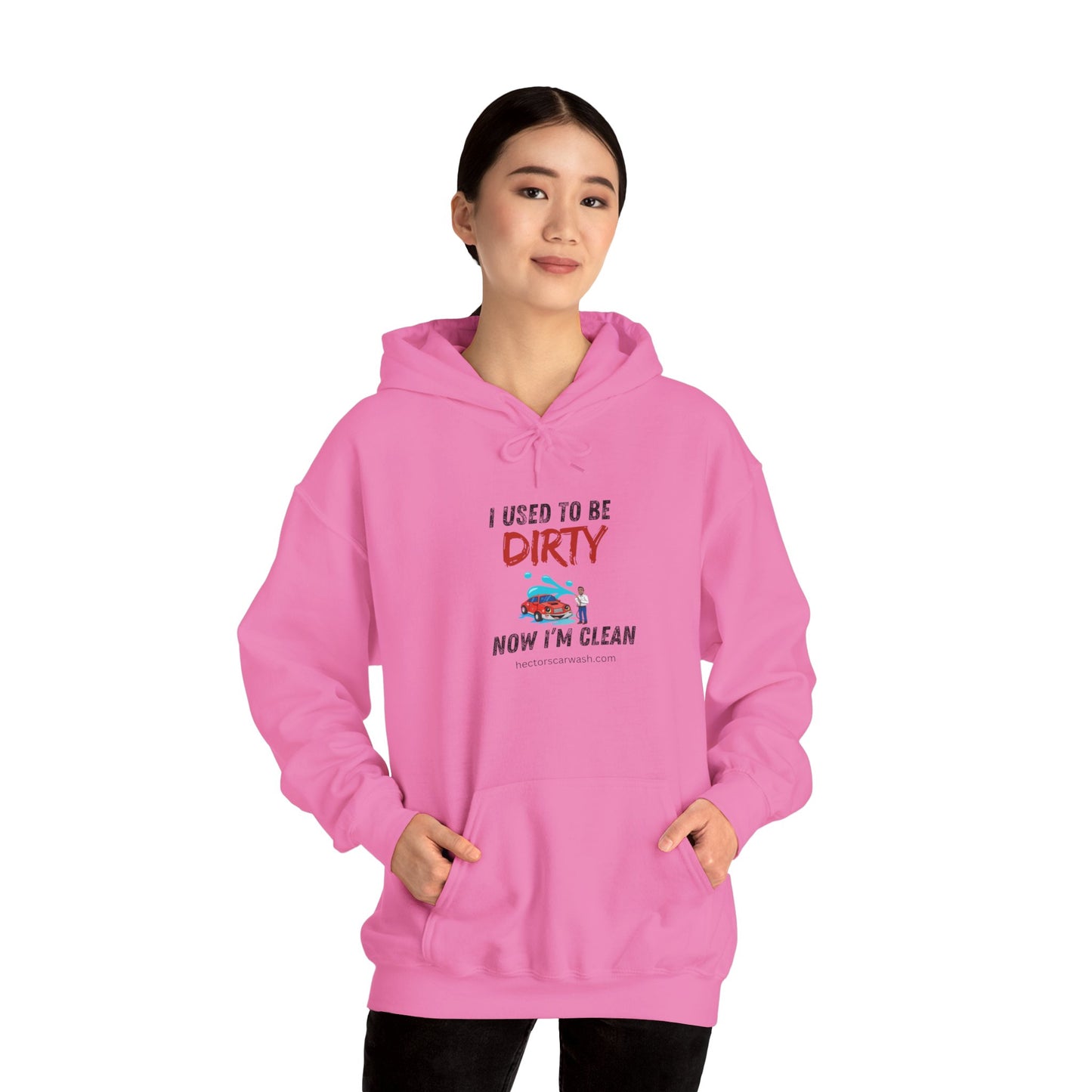 Hectors' 'I Used to Be Dirty Now I'm Clean' Hoodie - Unisex Heavy Blend Sweatshirt