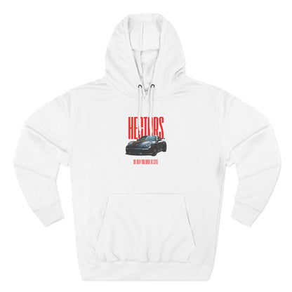 Hector's Graphic Fleece Hoodie - Perfect for Car Enthusiasts