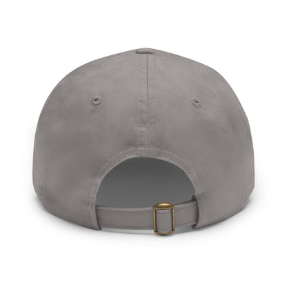 'It's All in the Details' - Stylish Dad Hat with Leather Patch