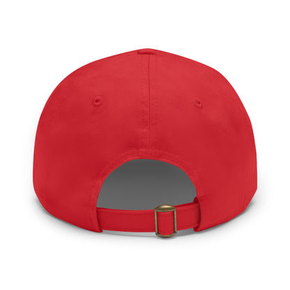 'It's All in the Details' - Stylish Dad Hat with Leather Patch