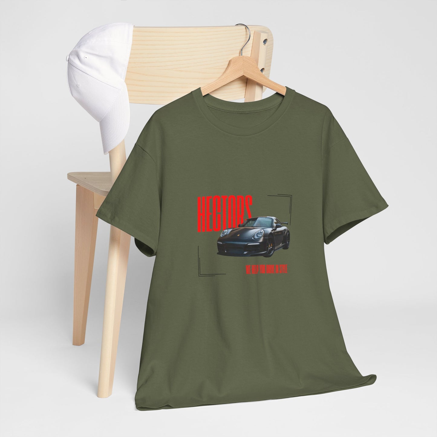 Hector's Car Lover Unisex Heavy Cotton Tee