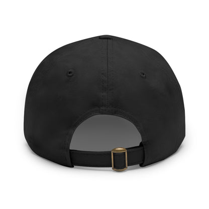 'It's All in the Details' - Stylish Dad Hat with Leather Patch