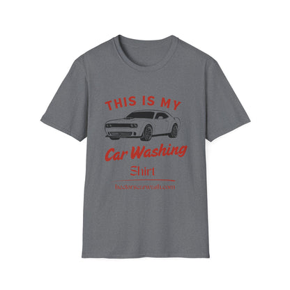 'This Is My Car Washing Shirt' - Funny Car Washing Unisex T-Shirt