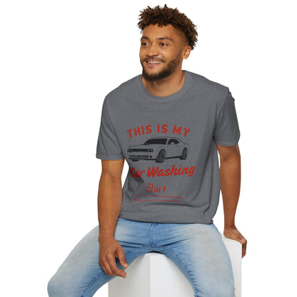 'This Is My Car Washing Shirt' - Funny Car Washing Unisex T-Shirt
