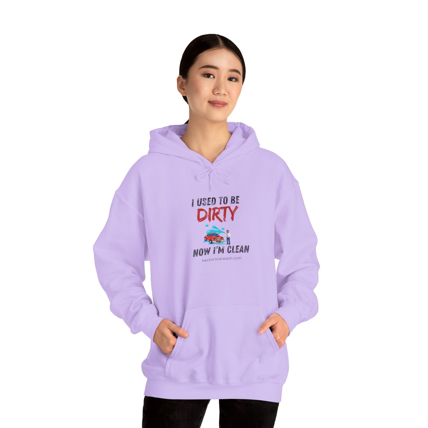 Hectors' 'I Used to Be Dirty Now I'm Clean' Hoodie - Unisex Heavy Blend Sweatshirt