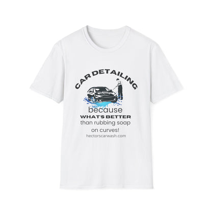 Car Detailing Unisex Softstyle T-Shirt - Perfect Gift for Car Enthusiasts