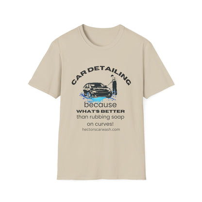 Car Detailing Unisex Softstyle T-Shirt - Perfect Gift for Car Enthusiasts